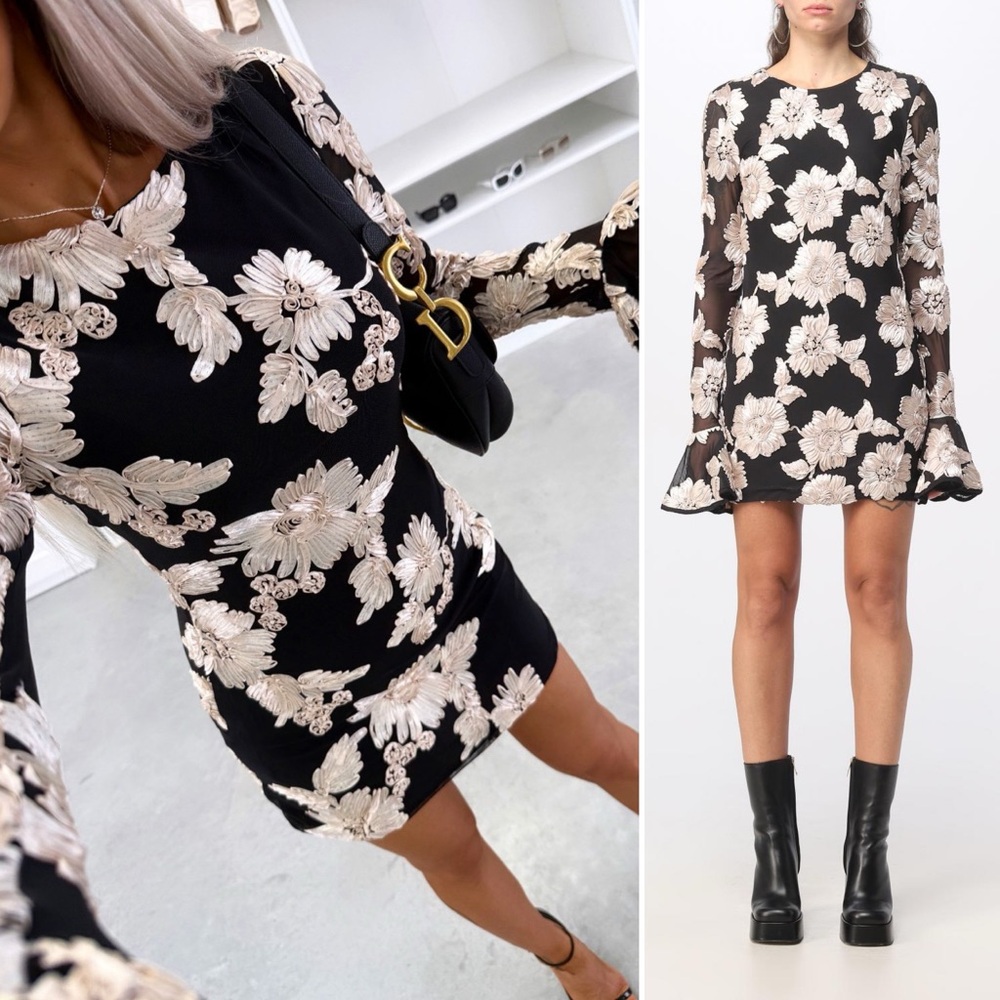 Rotate long sleeve mini dress - Picture 12 of 16